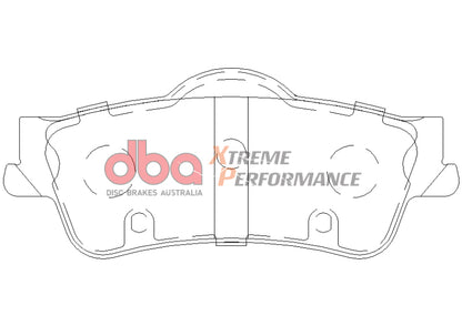 DBA Extreme Performance Rear Brake Pads - DB1766XP DBA