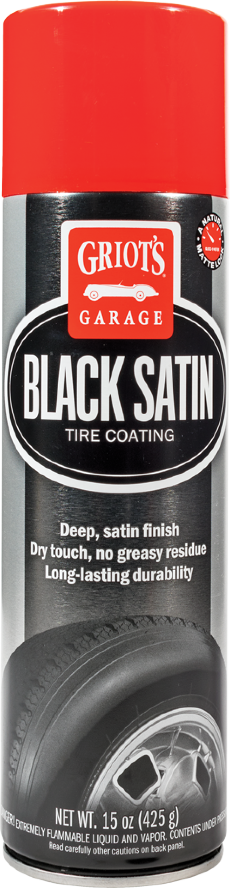 Griots Garage Black Satin Tire Coating - 14oz - eliteracefab.com