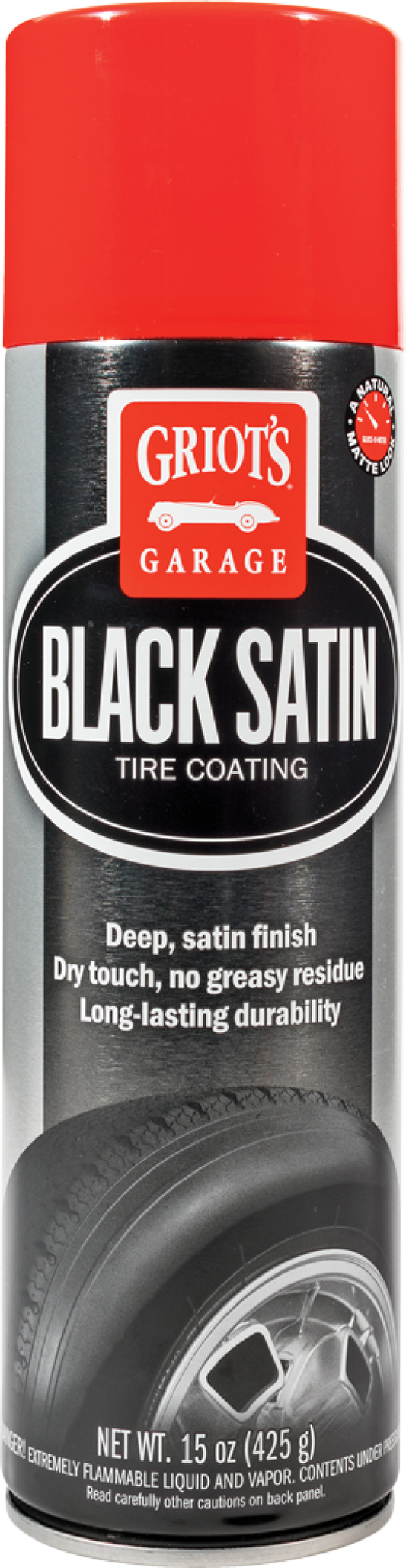 Griots Garage Black Satin Tire Coating - 14oz - eliteracefab.com
