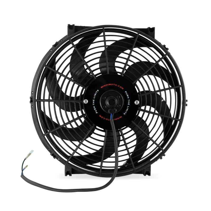 Mishimoto 14 Inch Curved Blade Electrical Fan - eliteracefab.com