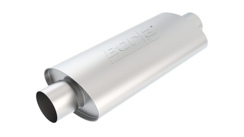 Borla XR-1 Racing Sportsman 3 inch Outlet / 3 inch Inlet Oval Muffler - eliteracefab.com