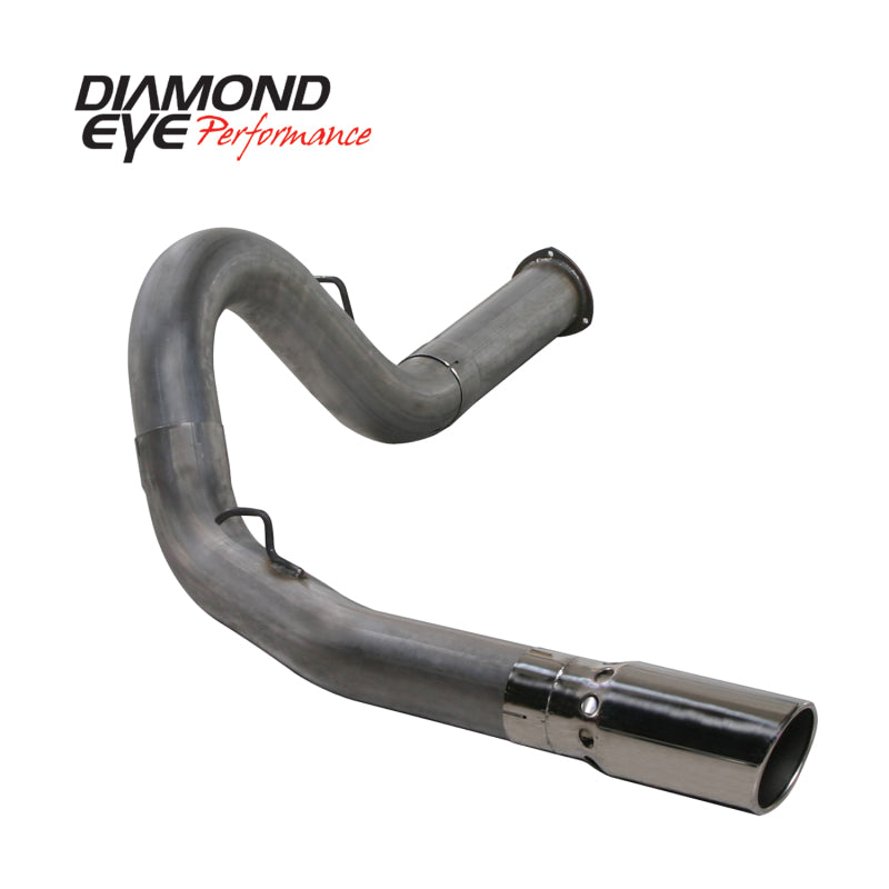 Diamond Eye KIT 5in DPF-BACK SGL SS 07.5-08 CHEVY 6 6L 2500/3500 PCKGD BX46X14X14OD EL-PL Diamond Eye Performance