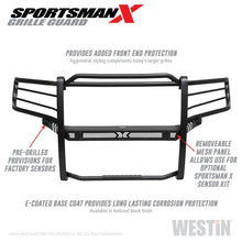 Load image into Gallery viewer, Westin 19-21 Ram 1500 Sportsman X Grille Guard - Textured Black (Excluding Classic &amp; Rebel) - eliteracefab.com