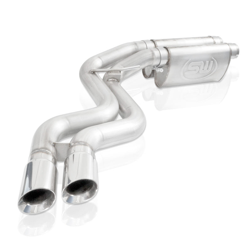 Stainless Works 2010-14 Ford Raptor Exhaust X-Pipe Turbo Resonator Front Passenger Rear Tire Exit Stainless Works