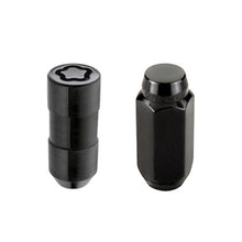 Load image into Gallery viewer, McGard 6 Lug Hex Install Kit w/Locks (Cone Seat Nut) M14X1.5 / 13/16 Hex / 1.945in. Length - Black - eliteracefab.com