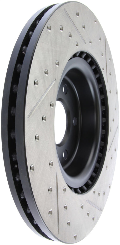 StopTech Slotted & Drilled Sport Brake Rotor - eliteracefab.com