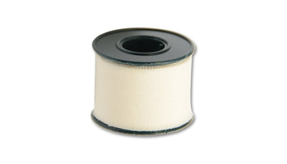 Vibrant 2 Meter (6-1/2 Feet) Roll of White Adhesive Clean Cut Tape - eliteracefab.com