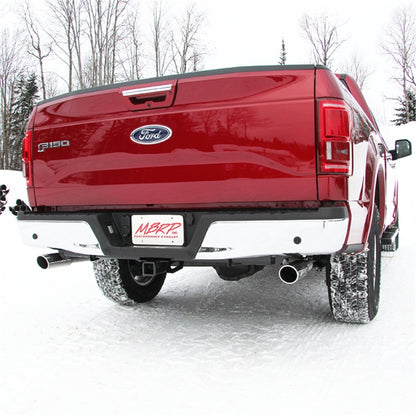 MBRP 2015 Ford F-150 5.0L 3in Cat Back Dual Split Rear Exit AL Exhaust System - eliteracefab.com