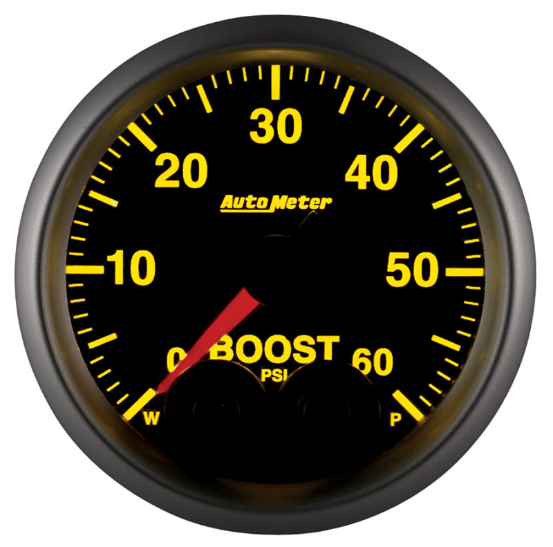 Autometer Elite 52mm 0-60 PSI Boost Peak & Warn w/ Electronic Control Gauge 5670