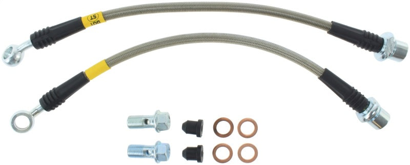 STOPTECH 00-05 CELICA GT-S/05-08 SCION TC STAINLESS STEEL REAR BRAKE LINES, 950.44505 - eliteracefab.com