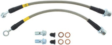 Load image into Gallery viewer, STOPTECH 00-05 CELICA GT-S/05-08 SCION TC STAINLESS STEEL REAR BRAKE LINES, 950.44505 - eliteracefab.com