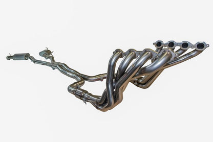 Kooks 16-22 Chevrolet Camaro SS/ZL1 2in Headers w/ GREEN Exhaust Kit Black Quad Tips Kooks Headers