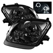 Load image into Gallery viewer, Spyder Honda Prelude 97-01 Projector Headlights LED Halo Smoke High H1 Low H1 PRO-YD-HP97-HL-SM - eliteracefab.com