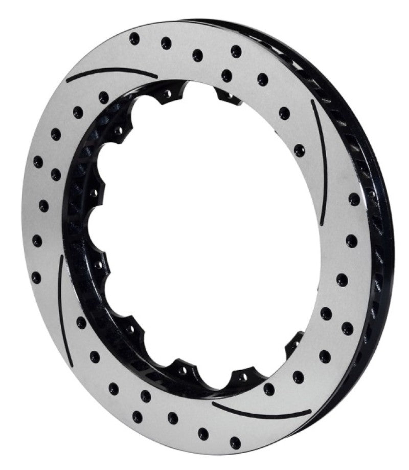 Wilwood Rotor-SRP48 SPC-37-LH-BLK-Drill 12.44 x 1.19 - 12 on 7.00in Wilwood