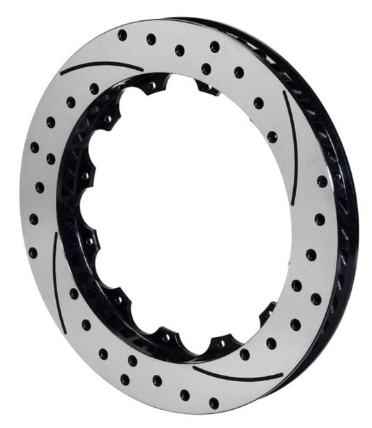 Wilwood Rotor-SRP48 SPC-37-LH-BLK-Drill 12.44 x 1.19 - 12 on 7.00in Wilwood