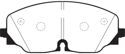 EBC 2017+ Volkswagen Atlas 2.0L Turbo Greenstuff Front Brake Pads - eliteracefab.com