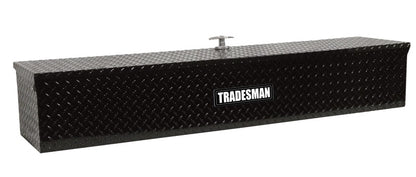 Tradesman Aluminum Flush Mount Truck Tool Box (48in.) - Black Tradesman
