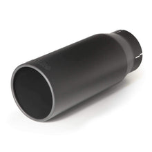 Load image into Gallery viewer, Banks Power Tailpipe Tip Kit - SS Round Straight Cut - Black - 4in Tube - 5in X 12.5in