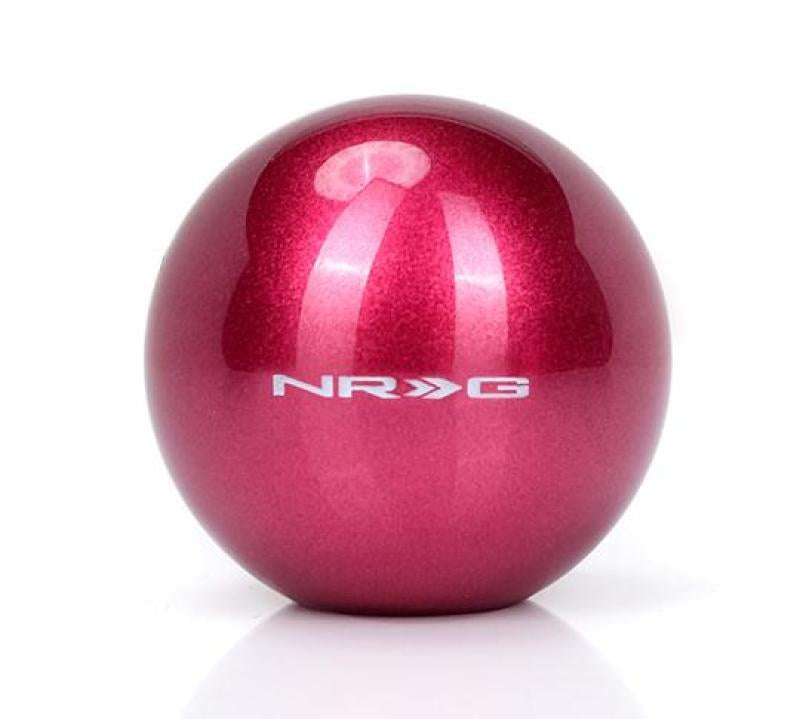 NRG Fushia Sparkly Painted Titanium Round Shifter Heavy Weight - SK-350FH NRG