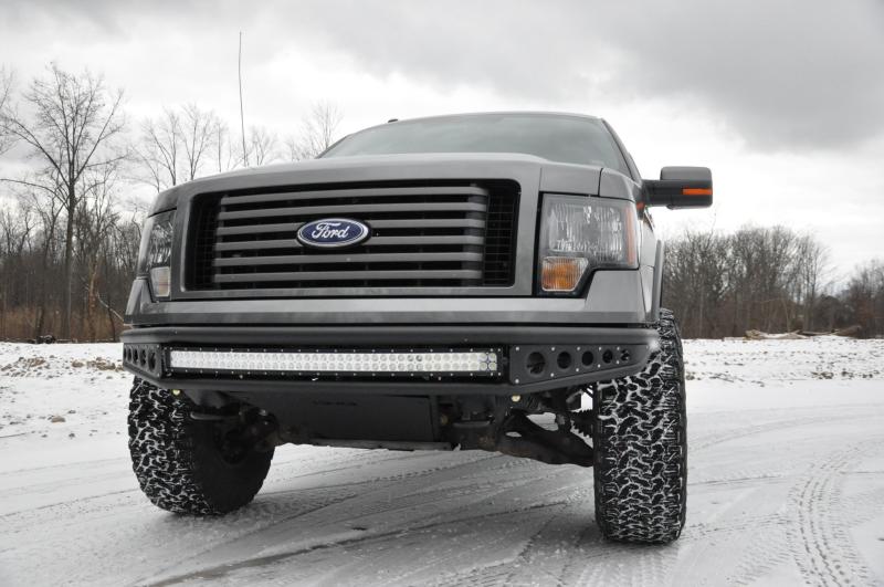 DV8 Offroad 09-14 Ford F-150 Baja Style Front Bumper - eliteracefab.com