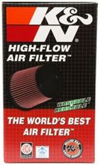 K&N Round Tapered Universal Air Filter 4 inch Flange 5 3/8 inch Base 4 inch Top 7 inch Height - eliteracefab.com