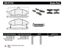 Load image into Gallery viewer, StopTech Performance 04-08 Cadillac XLR/XLR-V / 97-10 Corvette / 05-06 Pontiac GTO Front Brake Pads - eliteracefab.com