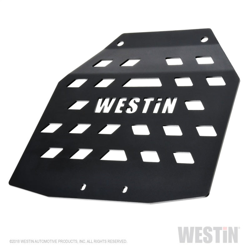 Westin/Snyper 18-21 Jeep Wrangler JL Transfer Case Skid Plate - Textured Black - eliteracefab.com