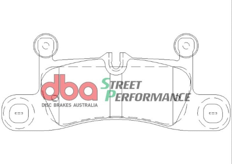 DBA Street Performance Rear Brake Pads - DB2229SP