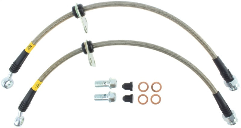 StopTech 06-09 Honda S2000 Rear SS Brake Lines - eliteracefab.com