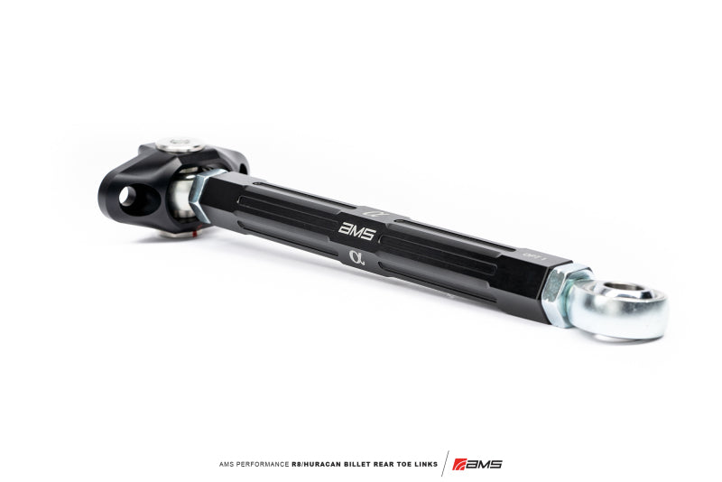 AMS Performance ALP.37.11.0010-1 2017+ Audi R8 RWD/AWD / 2015+ Lamborghini Huracan RWD Only Billet Rear Toe Links