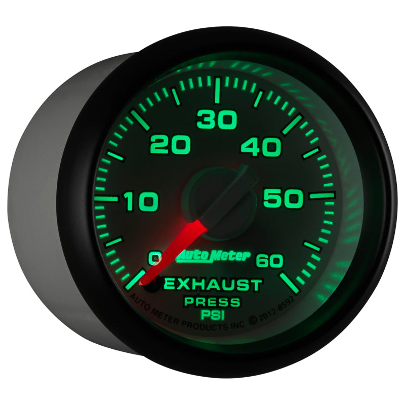 AutoMeter Gauge Exhaust Press. 2-1/16in. 60PSI Stepper Motor Ram Gen 3 Factory Match 8592