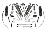 Fabtech 11-16 Ford F250 4WD w/o Factory Overload 8in Rad Arm Sys w/4.0 R/R & 2.25