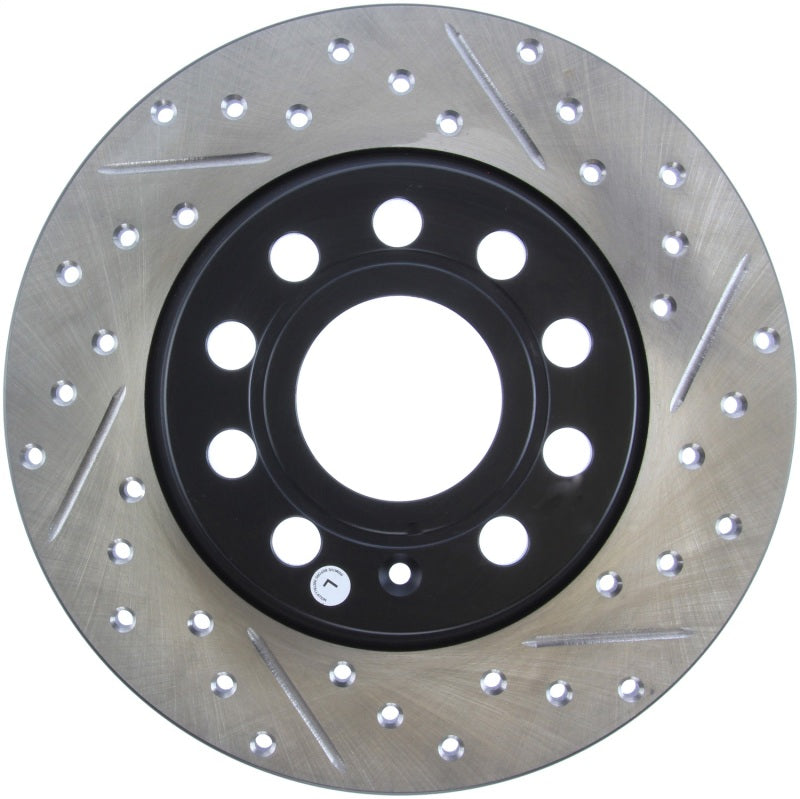 StopTech Slotted & Drilled Sport Brake Rotor - eliteracefab.com