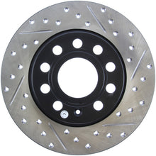 Load image into Gallery viewer, StopTech Slotted &amp; Drilled Sport Brake Rotor - eliteracefab.com