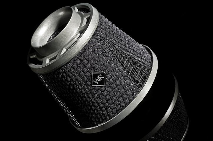 Weapon R Air Filter 4in Inlet / 10in Tall / 6.5in Wide - Gunmetal Cage / Black Foam - eliteracefab.com