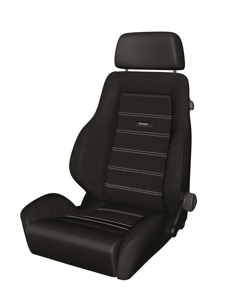 Recaro Classic LS Seat - Black Leather/Classic Corduroy