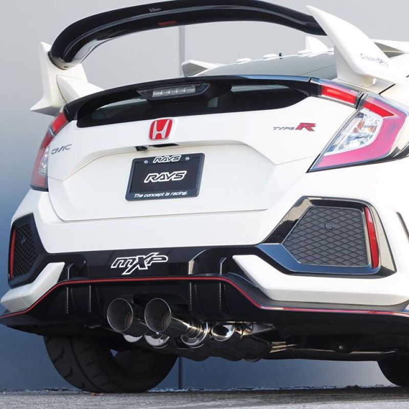 MXP Comp RS Cat-Back Exhaust | 2017-2021 Honda Civic Type-R FK8 - eliteracefab.com