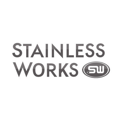 Stainless Works 2006-09 Trailblazer SS 6.0L 2-1/2in Chambered Exhaust X-Pipe Side Bumper Exit Stainless Works