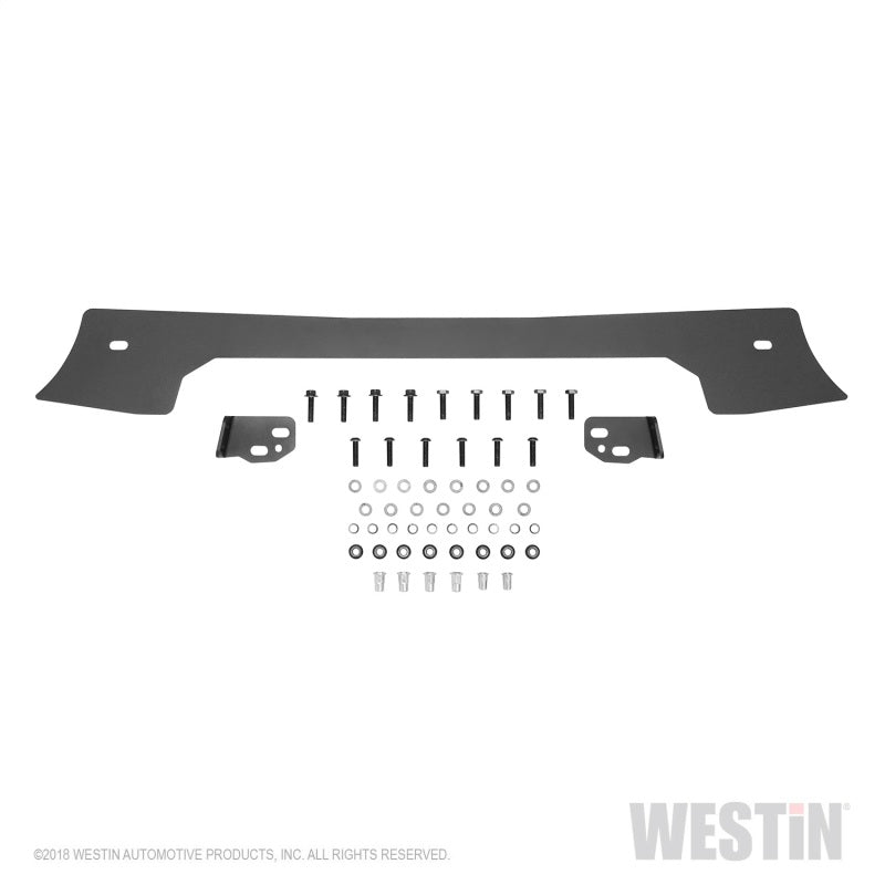 Westin 18-19 Jeep Wrangler JL Front Bumper Skid Plate - Textured Black - eliteracefab.com