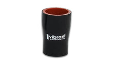 Load image into Gallery viewer, Vibrant 4 Ply Aramid Reducer Coupling 2.5in I.D. x 4in I.D. - Gloss Black - eliteracefab.com