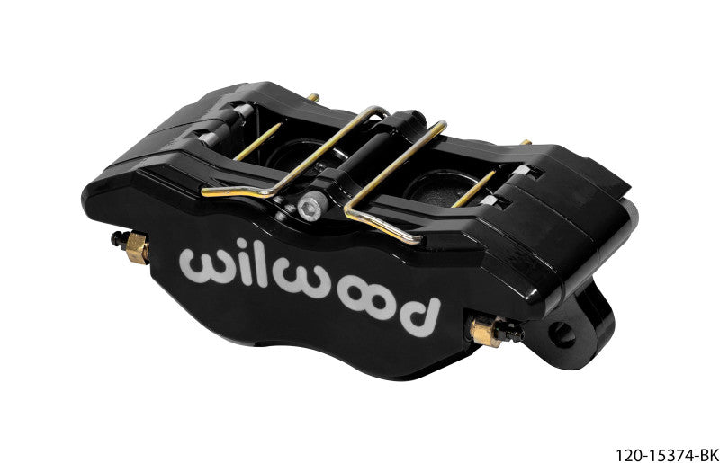 Wilwood Caliper - Off-Road Dynapro 5.25in Mount - 1.75/1.75in Pistons .38in Disc - Black Wilwood
