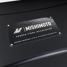 Load image into Gallery viewer, Mishimoto Universal Carbon Fiber Intercooler - Gloss Tanks - 450mm Black Core - C-Flow - C V-Band