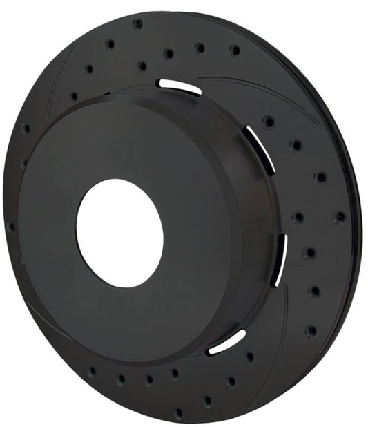 Wilwood Rotor-1.91in Offset-SRP-BLK-Drill-LH 11.00 x .810 - Blank Wilwood