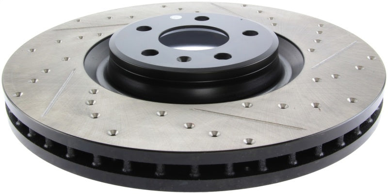 StopTech Slotted & Drilled Sport Brake Rotor - eliteracefab.com