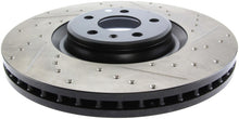 Load image into Gallery viewer, StopTech Slotted &amp; Drilled Sport Brake Rotor - eliteracefab.com