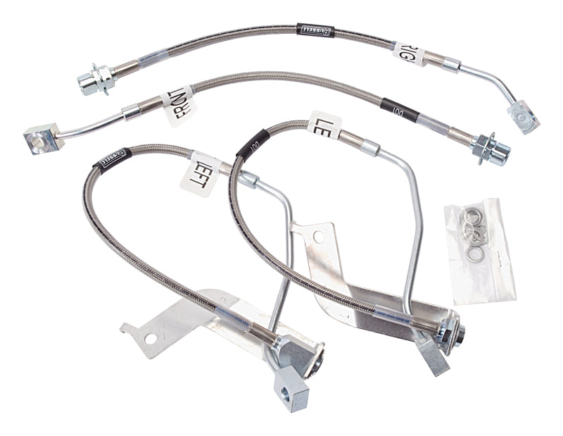 Russell Performance 99-04 Ford Mustang w/o Traction Control Brake Line Kit Russell
