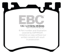 Load image into Gallery viewer, EBC 10-13 BMW X5M 4.4 Twin Turbo Redstuff Front Brake Pads - eliteracefab.com