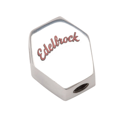 Edelbrock 1286 polished aluminum fuel distribution block 1/4 NPT