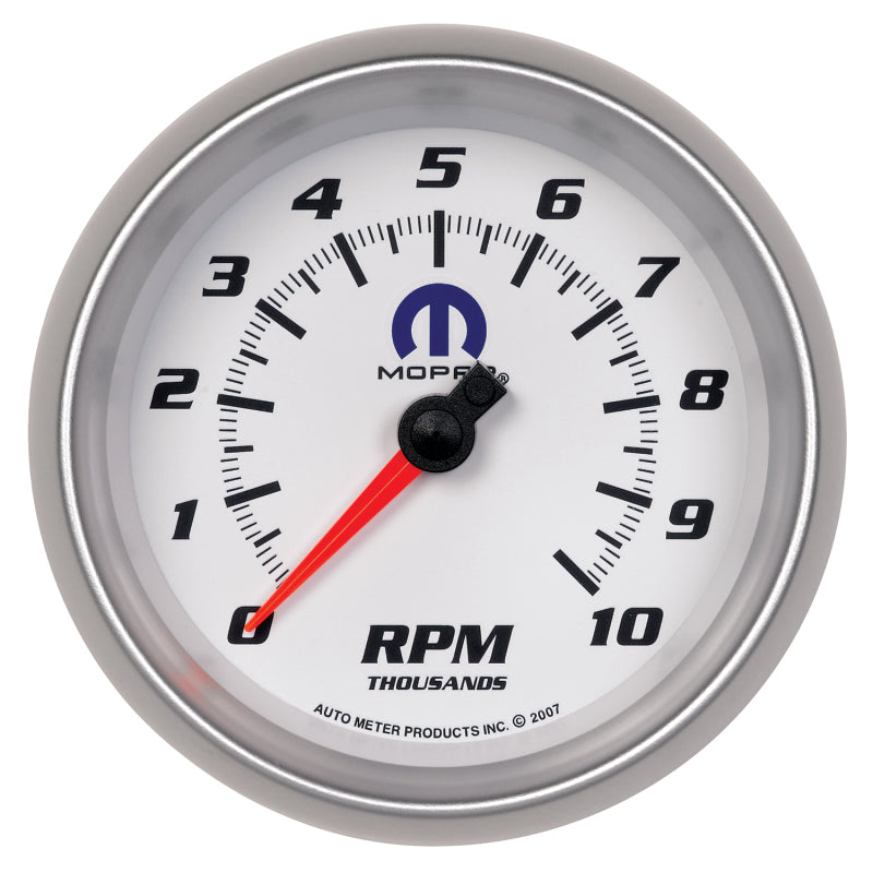 Autometer Mopar 3-3/8in (85.7mm) Tachometer 10,000 RPM 880038