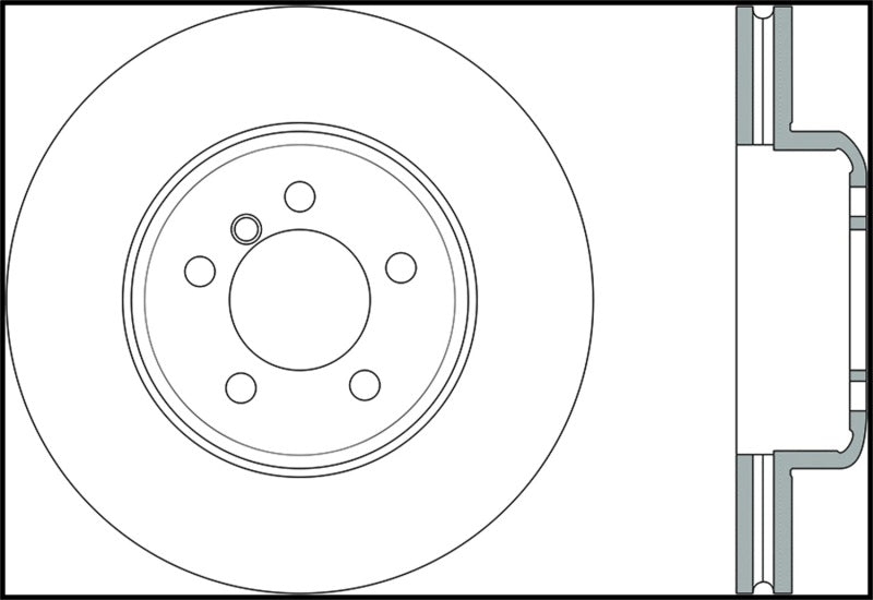 StopTech Sport 14-15 BMW 435i Front Left Slotted Brake Rotor - eliteracefab.com